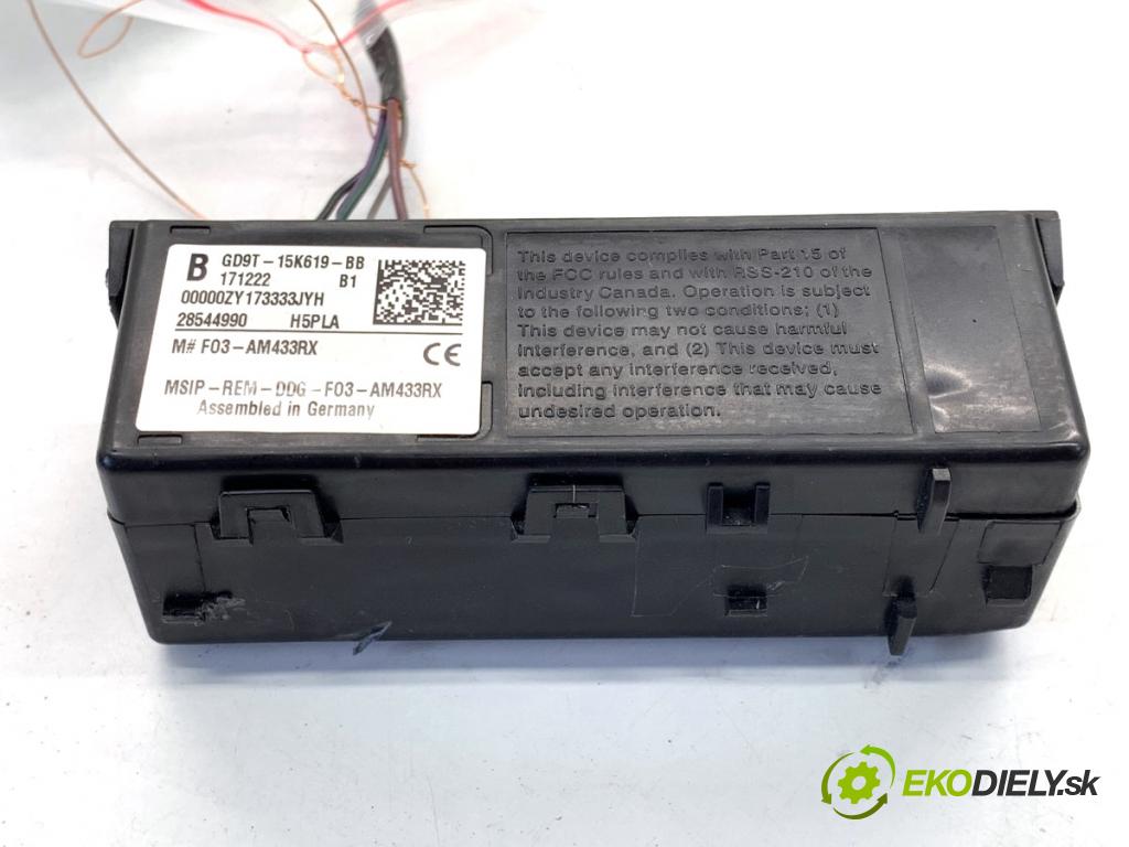 FORD MONDEO MK5 Kombi 2018 88 kW 1.5 TDCi 1499 Modul Riadiaca jednotka radia GD9T-15K619-BB