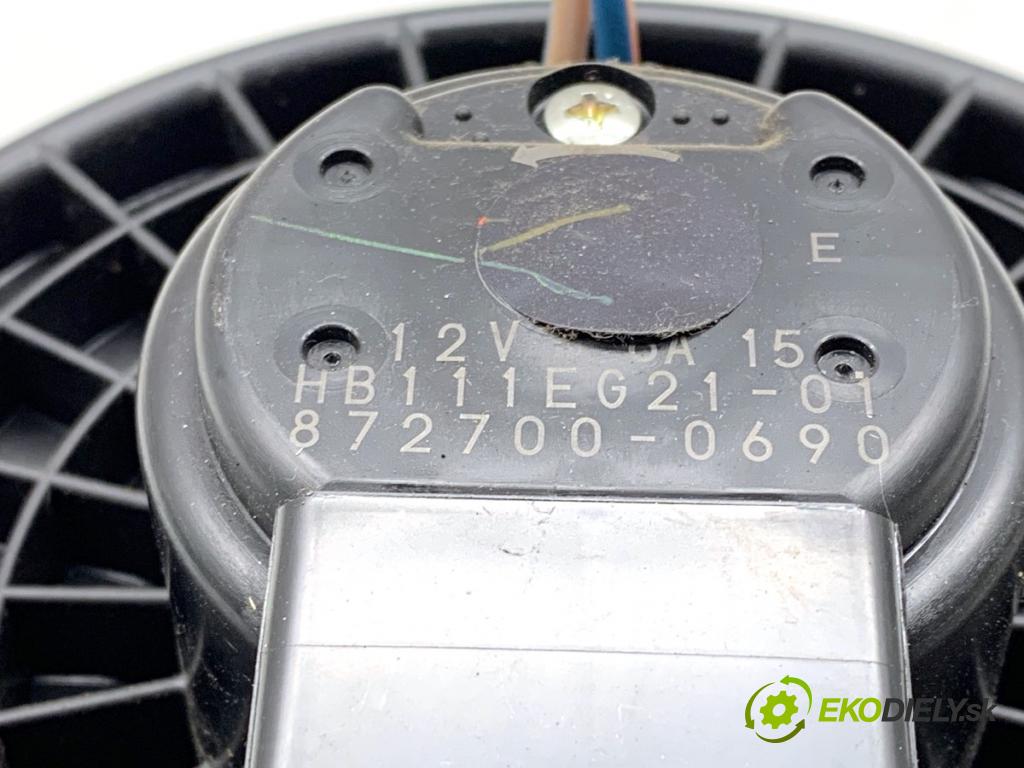 MAZDA 2 DE liftback 2008 63 kW 1.3 (DE3FS) 1349 topení 872700-0690