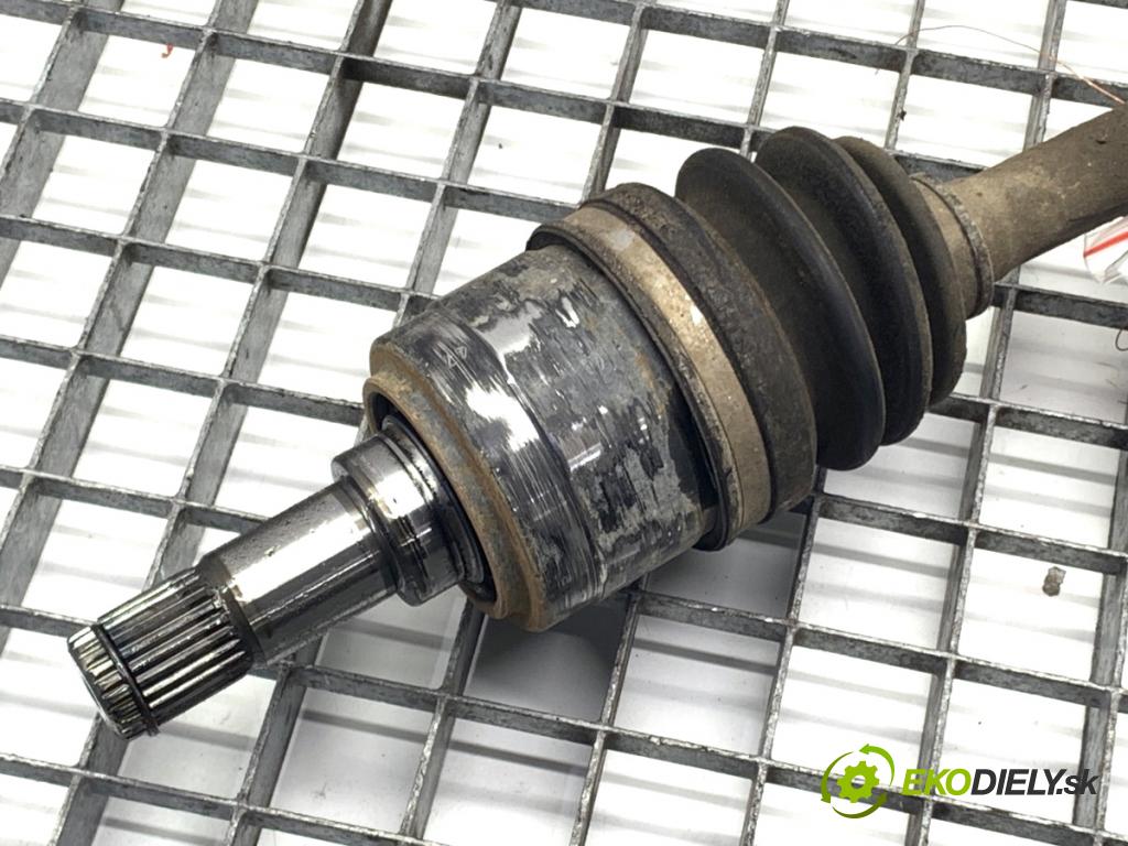 MAZDA 2 DE liftback 2008 63 kW 1.3 (DE3FS) 1349 poloos levý přední část