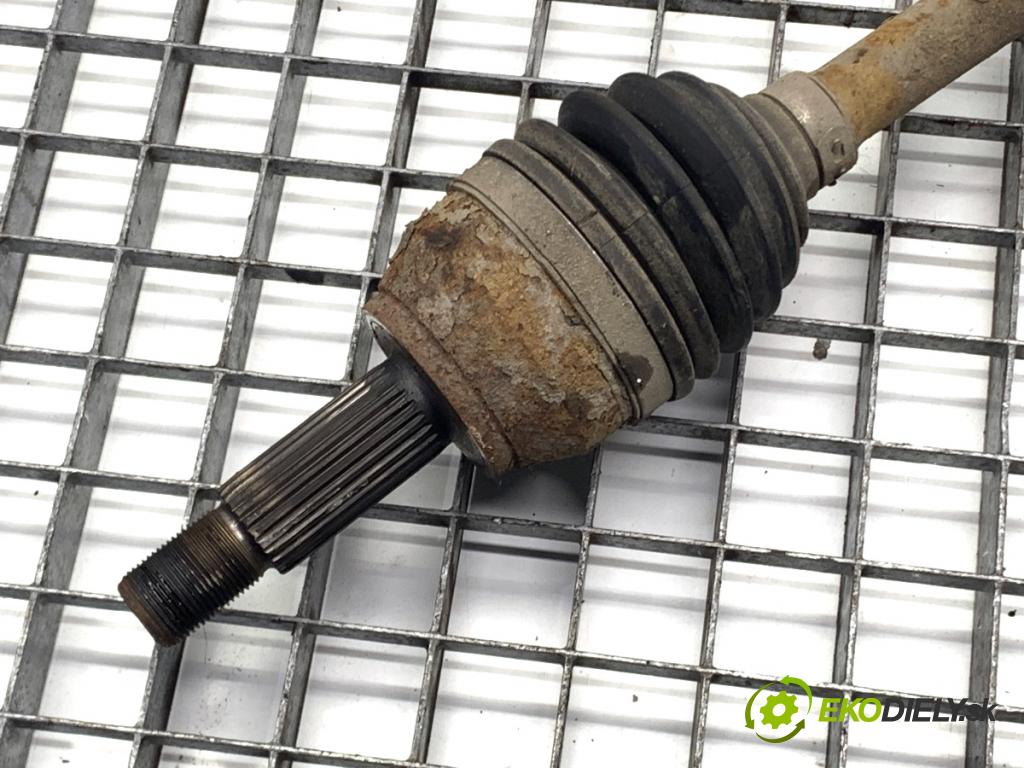 MAZDA 2 DE liftback 2008 63 kW 1.3 (DE3FS) 1349 poloos levý přední část