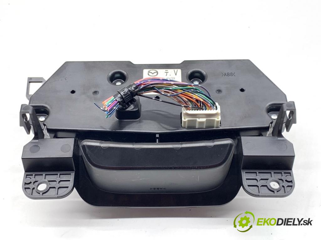 MAZDA 2 DE liftback 2008 63 kW 1.3 (DE3FS) 1349 Panel ovládania kúrenia  (Prepínacie páčky pod volantom)