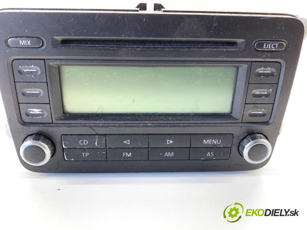 VW TOURAN nadwozie wielkoprzestrzenne (MPV) 2006 77 kW 1.9 TDI 1896 RADIO RCD 300 (Audio zariadenie)
