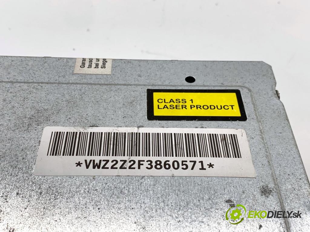 VW TOURAN nadwozie wielkoprzestrzenne (MPV) 2006 77 kW 1.9 TDI 1896 RADIO RCD 300 (Audio zariadenie)