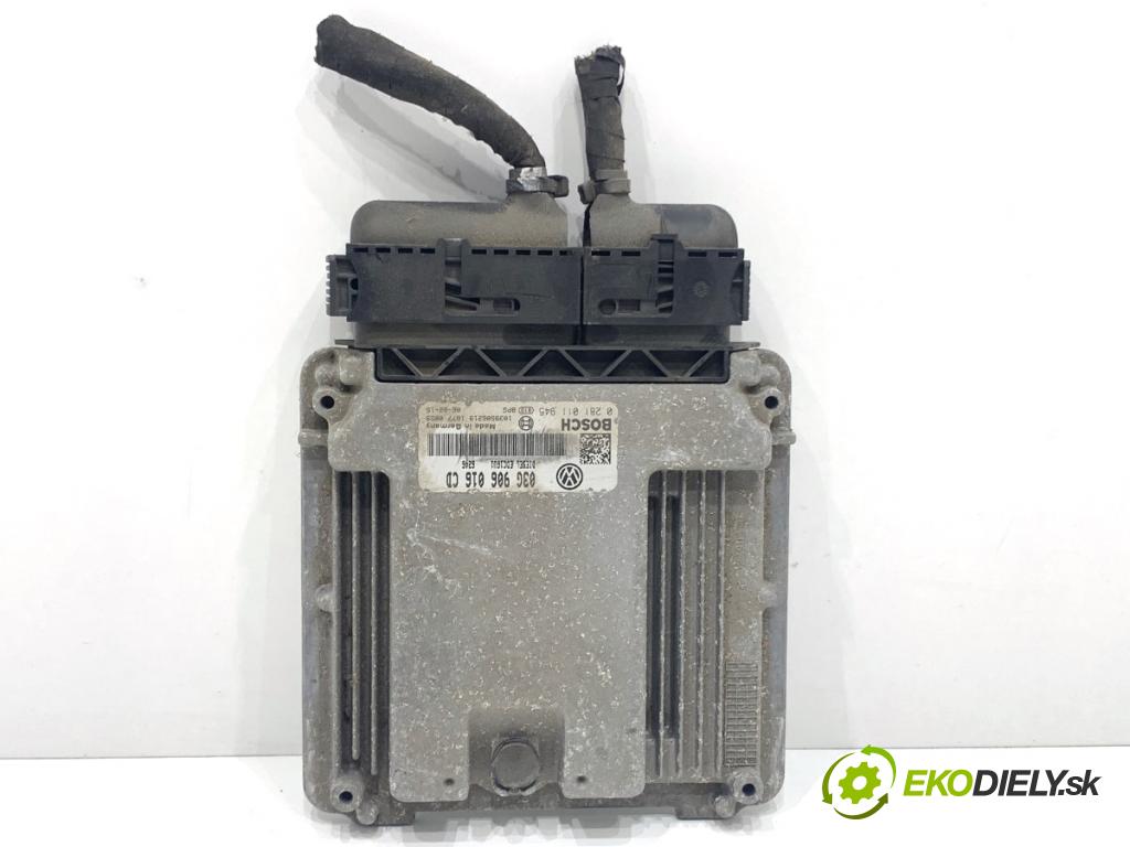 VW TOURAN nadwozie wielkoprzestrzenne (MPV) 2006 77 kW 1.9 TDI 1896 riadiaca jednotka Motor 03G906016CD (Riadiaca jednotka)