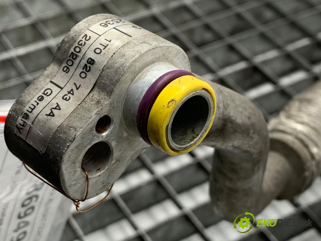 VW TOURAN nadwozie wielkoprzestrzenne (MPV) 2006 77 kW 1.9 TDI 1896 rúrka klimatizácie 1T0820743AA (Rúrka klimatizácie)