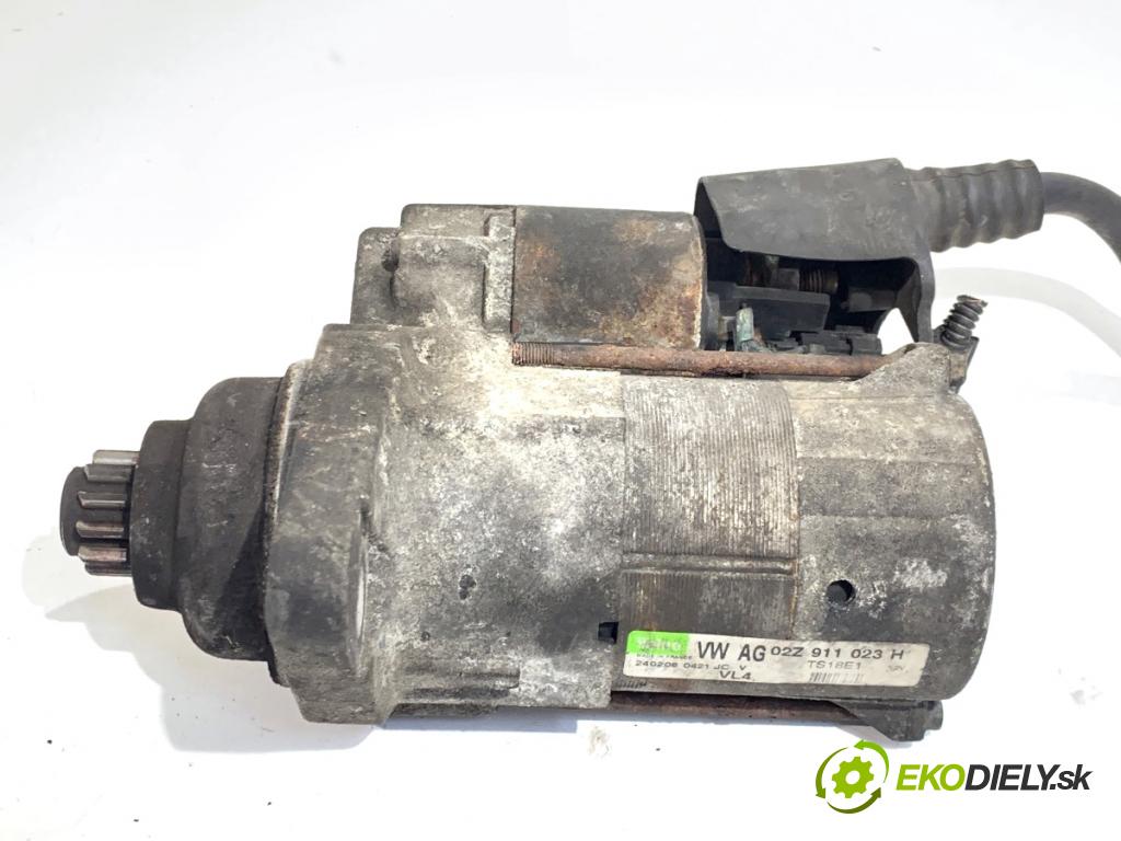 VW TOURAN nadwozie wielkoprzestrzenne (MPV) 2006 77 kW 1.9 TDI 1896 Štartér 02Z911023H (Štartér)