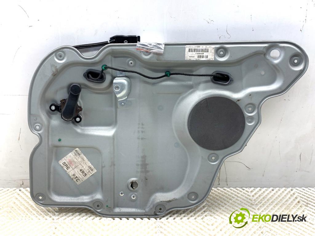 VW TOURAN nadwozie wielkoprzestrzenne (MPV) 2006 77 kW 1.9 TDI 1896 mechanismus okna pravý zadní část 1T0839462N
