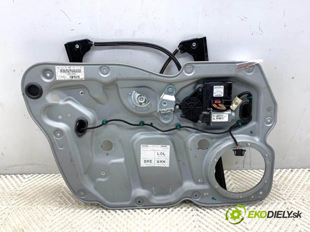 VW TOURAN nadwozie wielkoprzestrzenne (MPV) 2006 77 kW 1.9 TDI 1896 mechanismus okna levý přední část 1T1837729AG