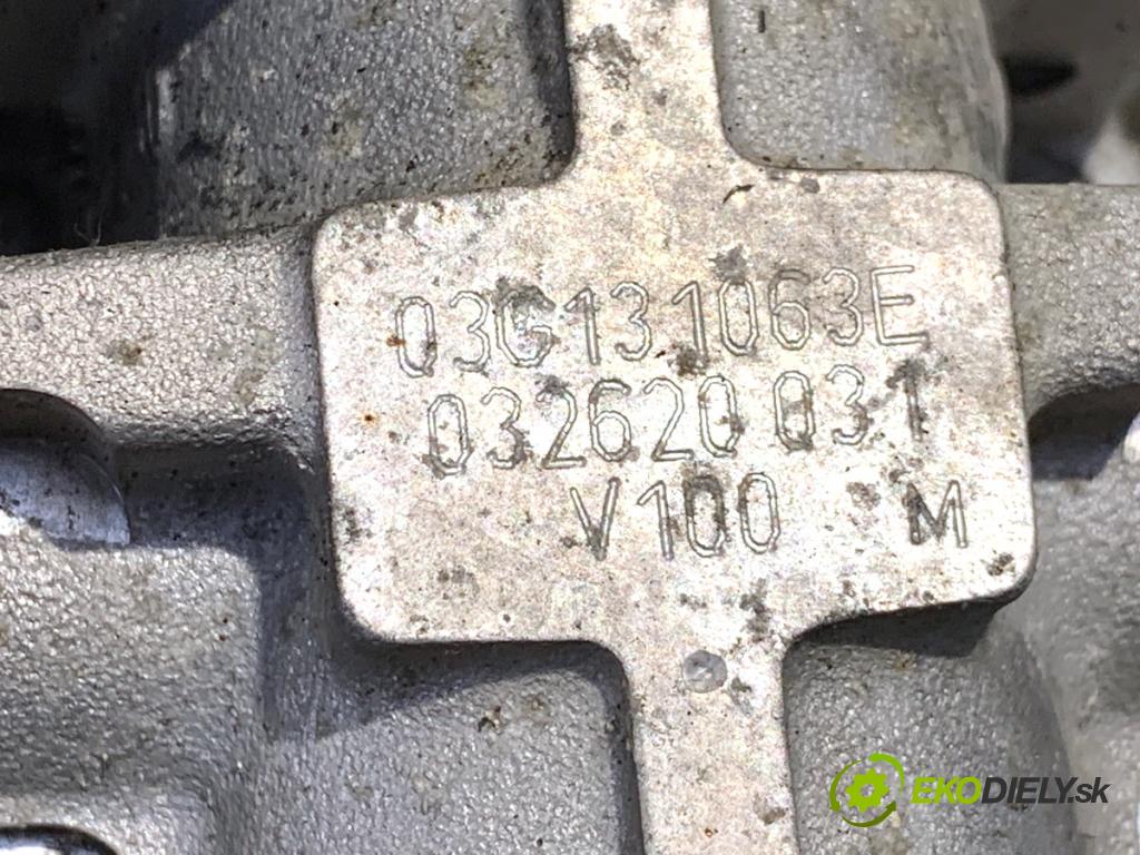 VW TOURAN nadwozie wielkoprzestrzenne (MPV) 2006 77 kW 1.9 TDI 1896 Chladič EGR 038131513AD