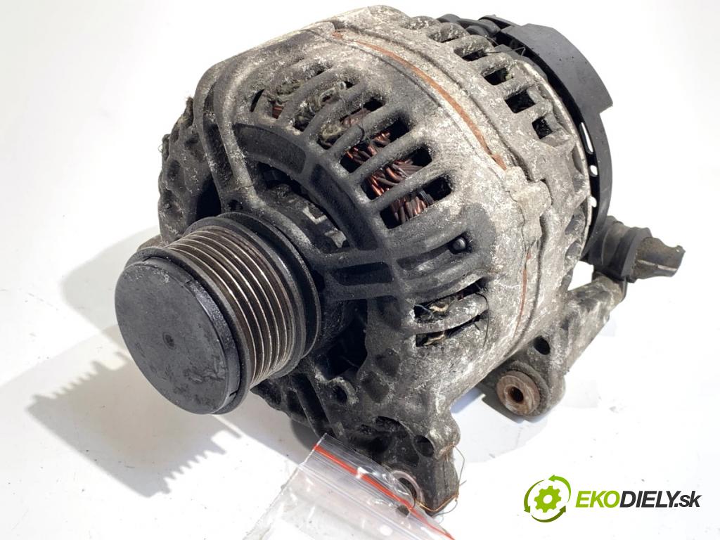 VW TOURAN nadwozie wielkoprzestrzenne (MPV) 2006 77 kW 1.9 TDI 1896 Alternátor 06F903023F (Alternátor)