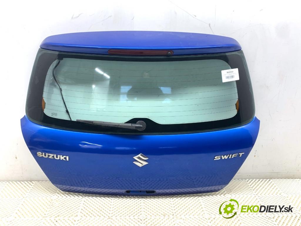 SUZUKI SWIFT III liftback 2006 68 kW 1.3 (RS 413) 1328 kapota zad ZCG