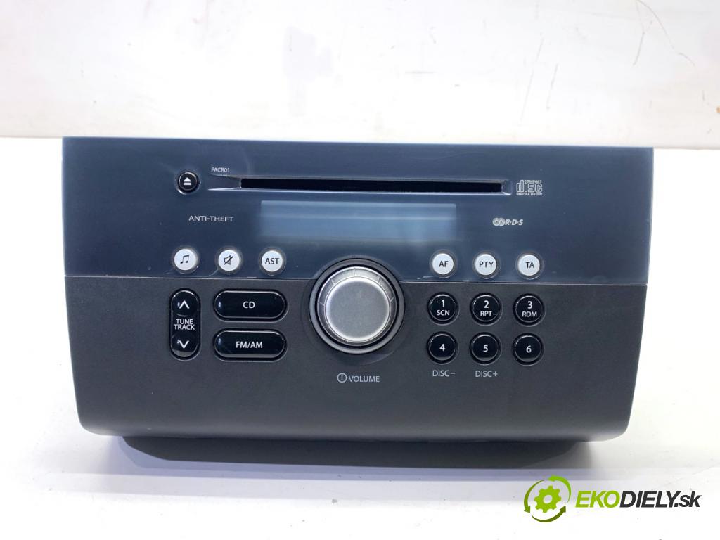SUZUKI SWIFT III liftback 2006 68 kW 1.3 (RS 413) 1328 RADIO 39101-62J0 (Audio zariadenie)