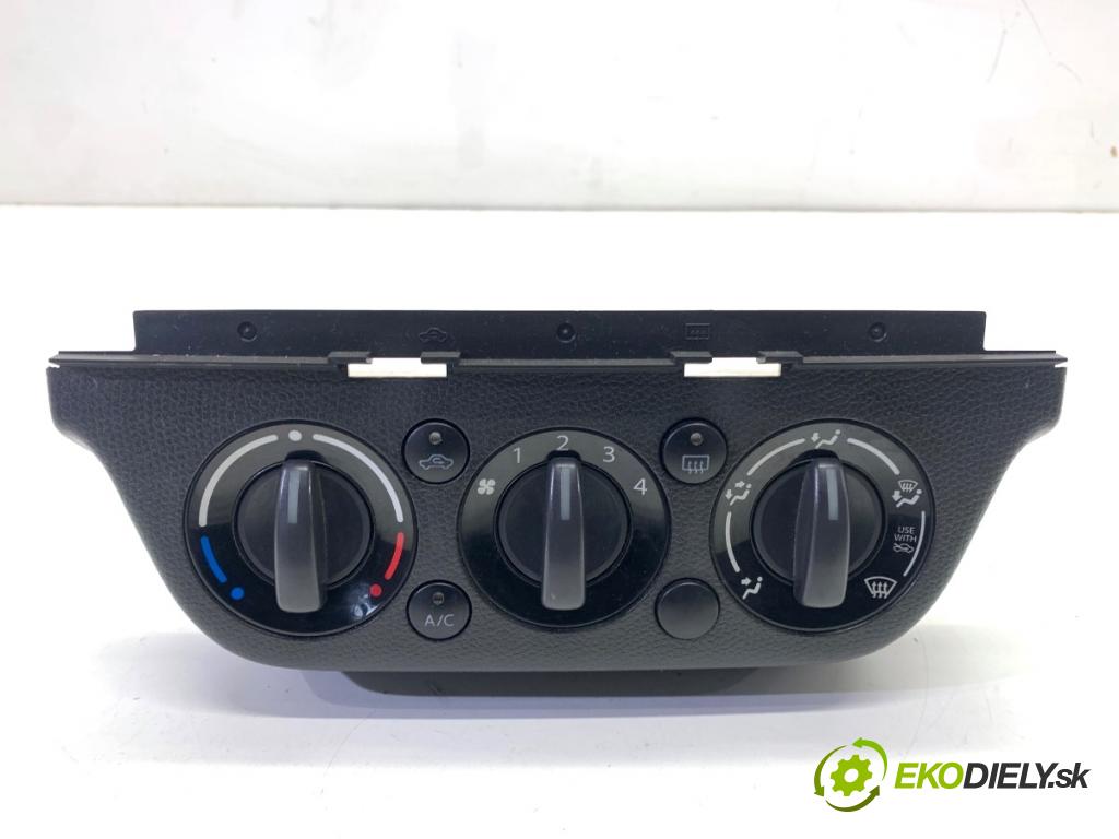 SUZUKI SWIFT III liftback 2006 68 kW 1.3 (RS 413) 1328 Panel ovládania kúrenia  (Prepínacie páčky pod volantom)