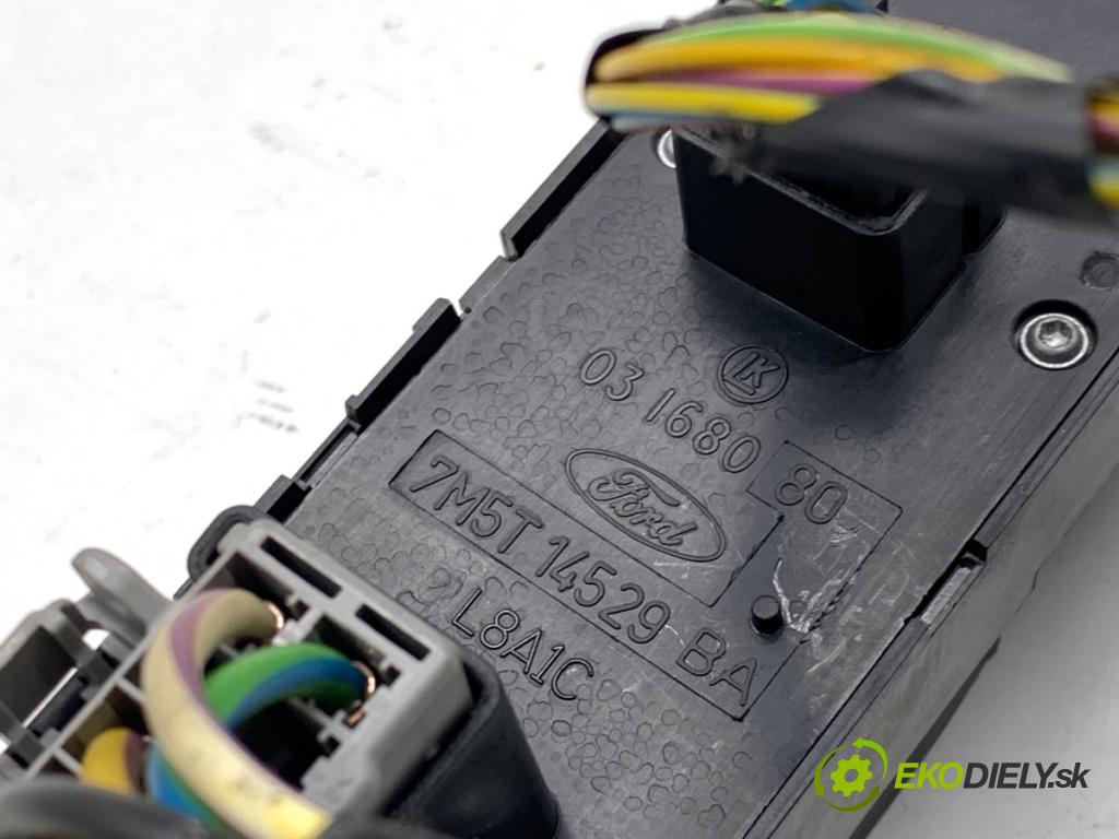 FORD FOCUS II Kombi 2008 85 kW 1.6 Ti 1596 Prepínač okien 7M5T14529BA (Prepínacie páčky pod volantom)