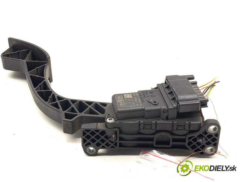 FORD FOCUS II Kombi 2008 85 kW 1.6 Ti 1596 potenciometr plynového pedálu 4M51-9F836-AJ (Potenciometr plynového pedálu)