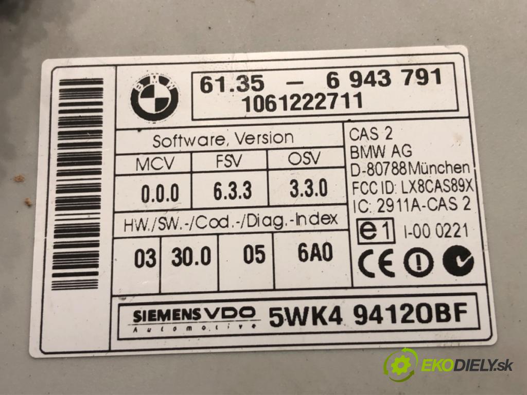 BMW E90 sedan 2006 95 kW 318 i 1995 Modul CAS 6943791