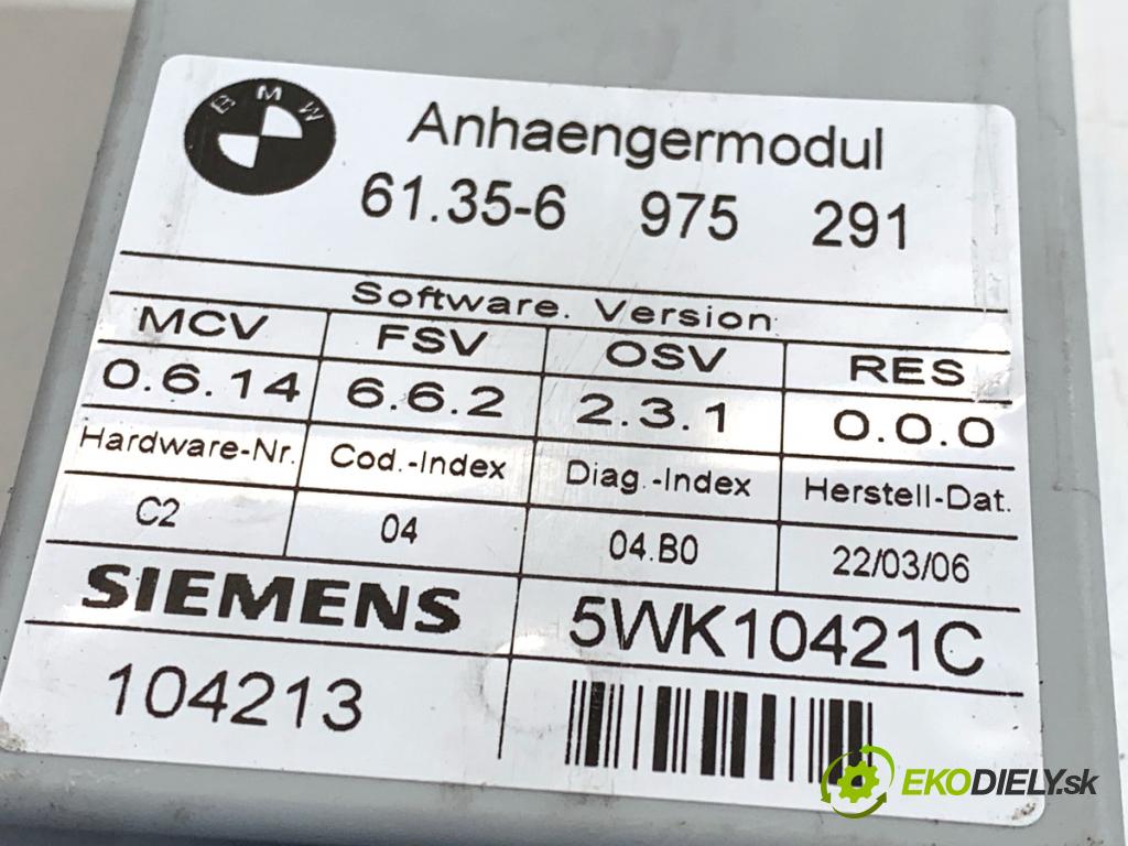 BMW E90 sedan 2006 95 kW 318 i 1995 Modul ťažného oka 6975291 (Riadiaca jednotka ostatné)
