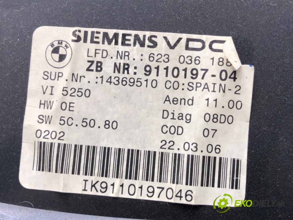 BMW E90 sedan 2006 95 kW 318 i 1995 Prístrojovka 9110197 (Prístrojová doska)