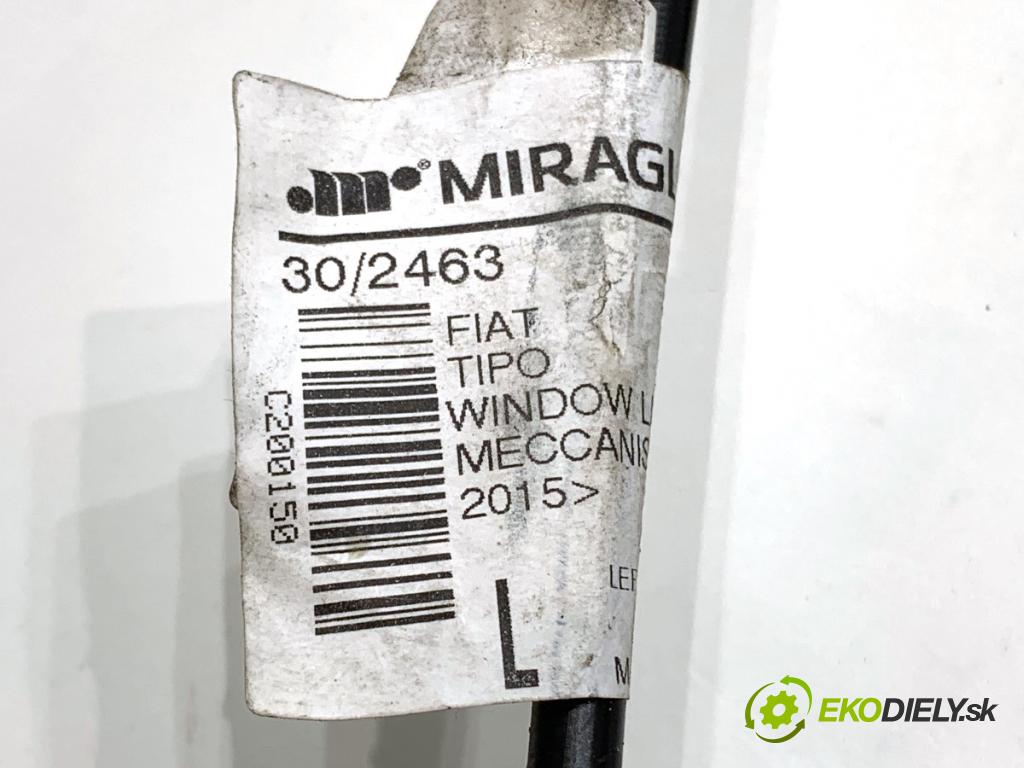 FIAT TIPO sedan 2016 70 kW 1.4 (356SXA1B) 1368 mechanismus okna levý přední část 00520501770
