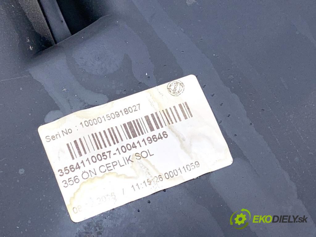 FIAT TIPO sedan 2016 70 kW 1.4 (356SXA1B) 1368 čalúnenie Dvere ľavy predný