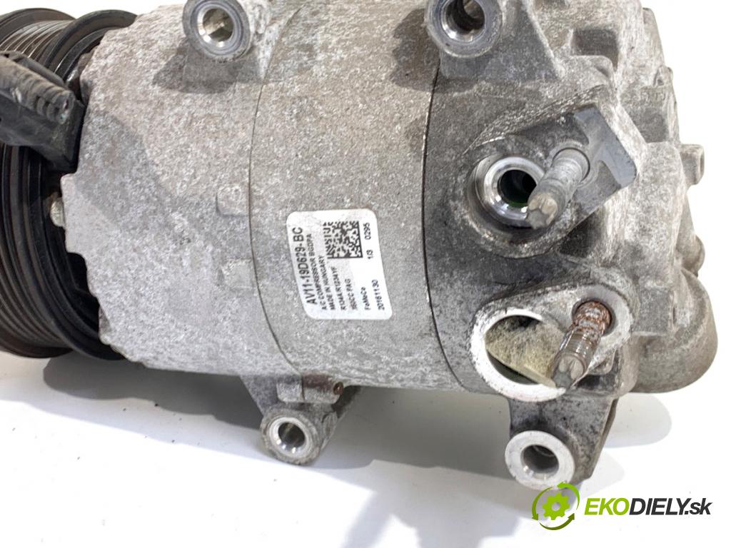 FORD FIESTA MK7 liftback 2016 44 kW 1.25 1242 kompresor klimatizace AV11-19D629-BC (Kompresor klimatizace)