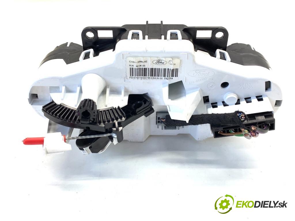 FORD FIESTA MK7 liftback 2016 44 kW 1.25 1242 Panel ovládaní topení C1B1-19980-AE (Páčky pod volantem)