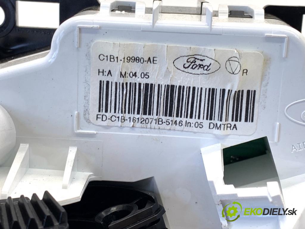 FORD FIESTA MK7 liftback 2016 44 kW 1.25 1242 Panel ovládaní topení C1B1-19980-AE (Páčky pod volantem)