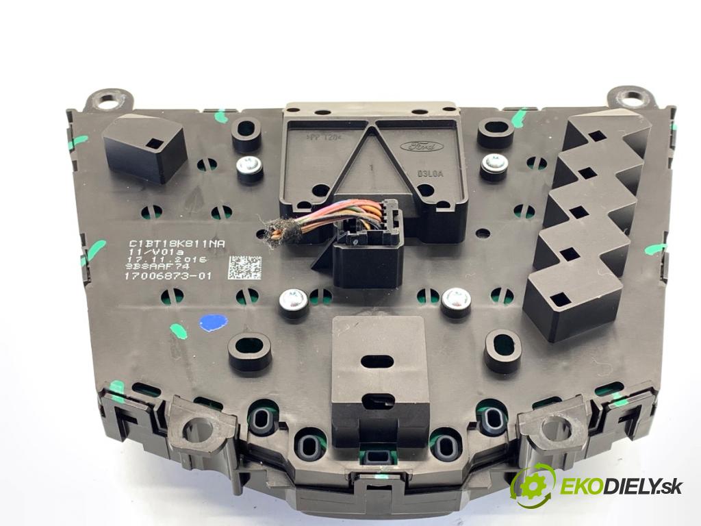 FORD FIESTA MK7 liftback 2016 44 kW 1.25 1242 Panel ovládania radia C1BT18K811NA (Prepínacie páčky pod volantom)