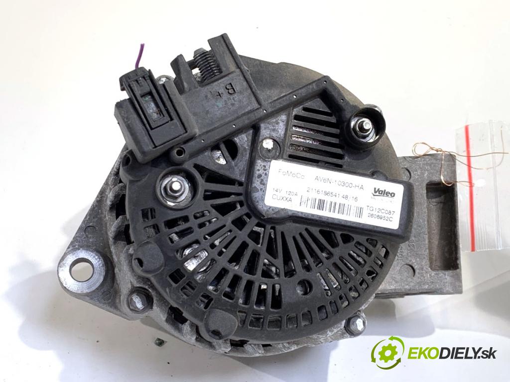 FORD FIESTA MK7 liftback 2016 44 kW 1.25 1242 Alternátor AV6N-10300-HA (Alternátor)
