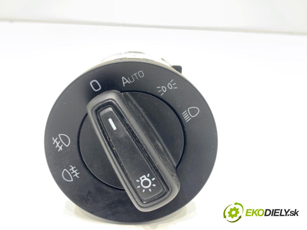 SKODA FABIA III liftback 2018 55 kW 1.0 999 Spínač svetiel 5E0941431D