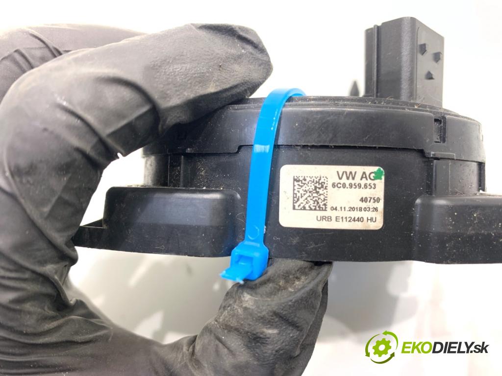 SKODA FABIA III liftback 2018 55 kW 1.0 999 kroužek slimák airbag 6C0959653 (Airbag)