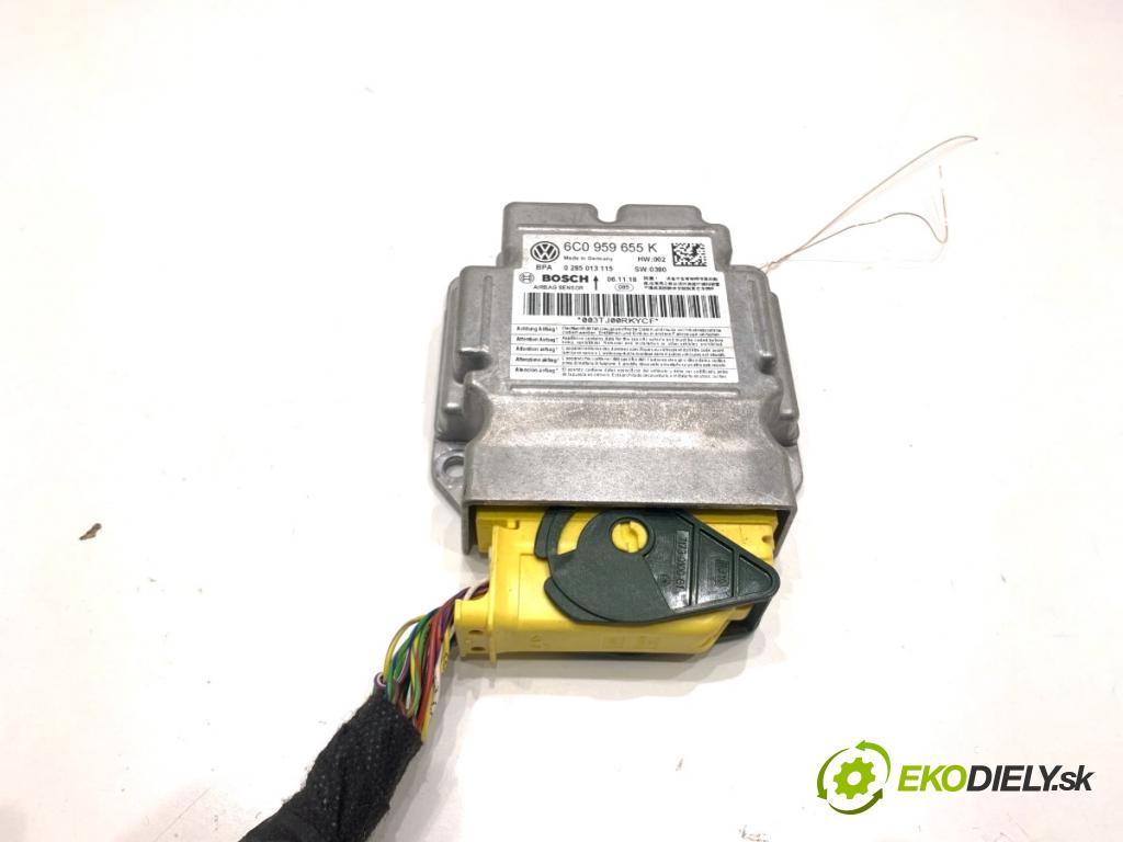 SKODA FABIA III liftback 2018 55 kW 1.0 999 senzor airbag 6C0959655K (Snímač)