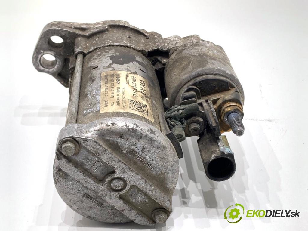 SKODA FABIA III liftback 2018 55 kW 1.0 999 Štartér 02M911021G (Štartér)