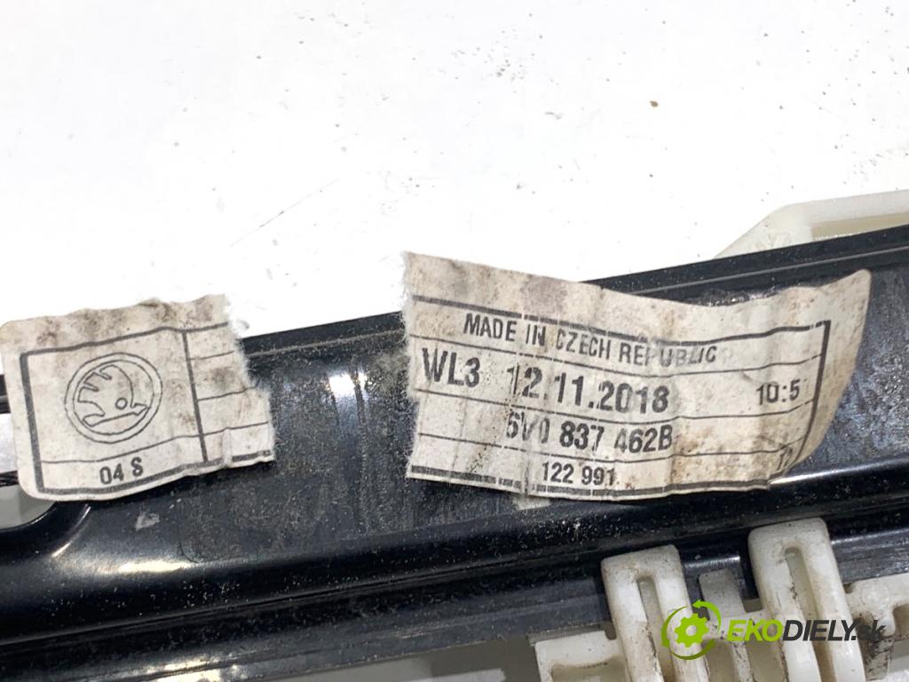 SKODA FABIA III liftback 2018 55 kW 1.0 999 Mechanizmus okna pravy predný 2Q2959882