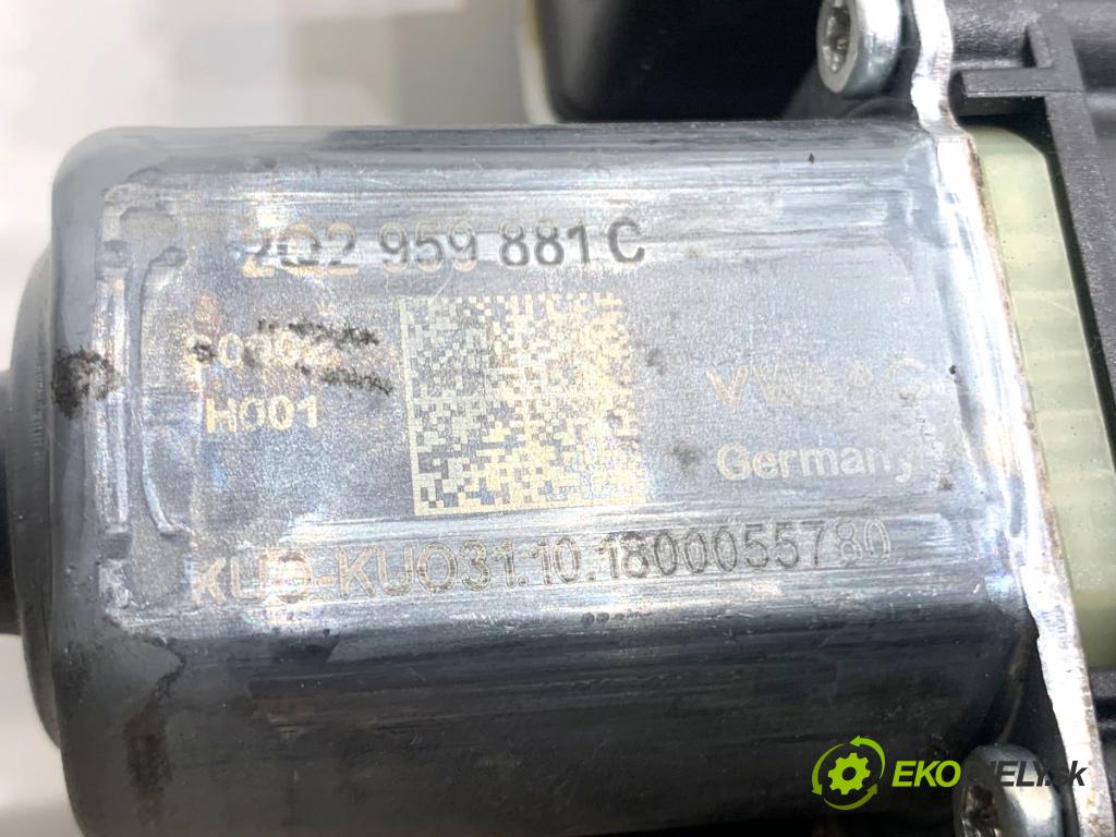 SKODA FABIA III liftback 2018 55 kW 1.0 999 Mechanizmus okna ľavy predný 2Q2959881C