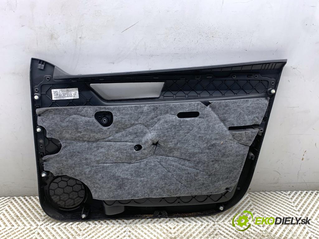 SKODA FABIA III liftback 2018 55 kW 1.0 999 čalúnenie Dvere ľavy predný 6V1867013K