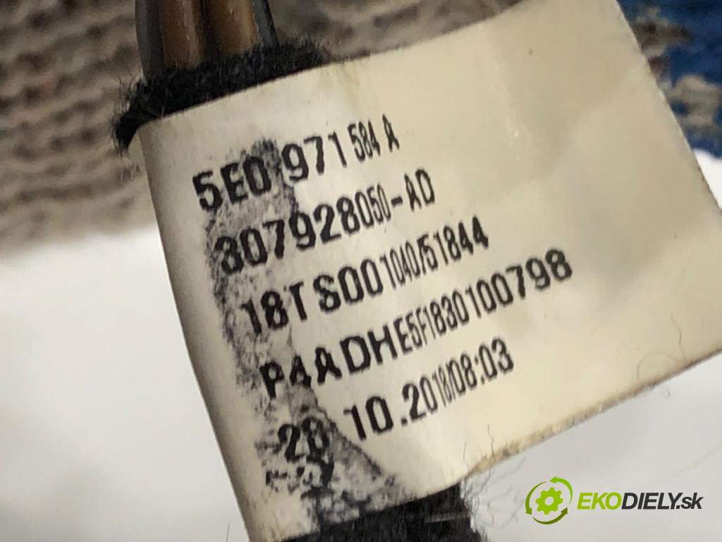 SKODA FABIA III liftback 2018 55 kW 1.0 999 káblovačka silenbloku airbag 5E0971584A