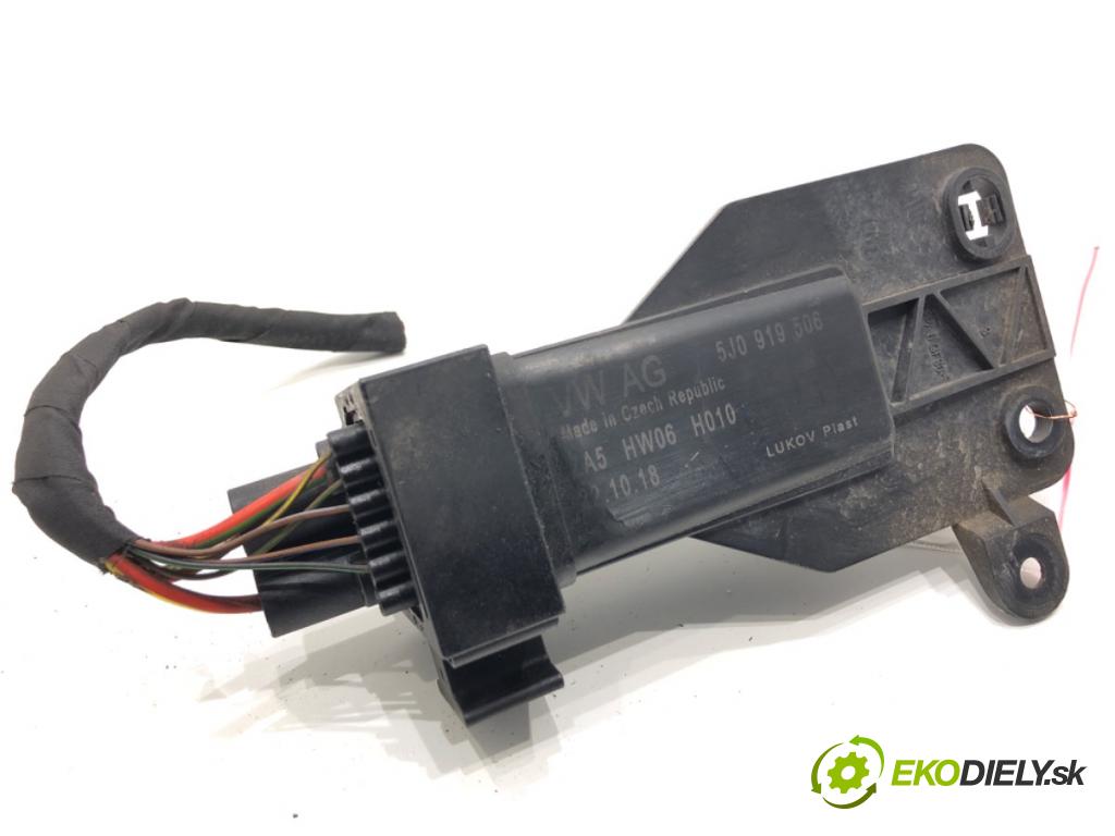 SKODA FABIA III liftback 2018 55 kW 1.0 999 Modul ventilátora 5J0919506