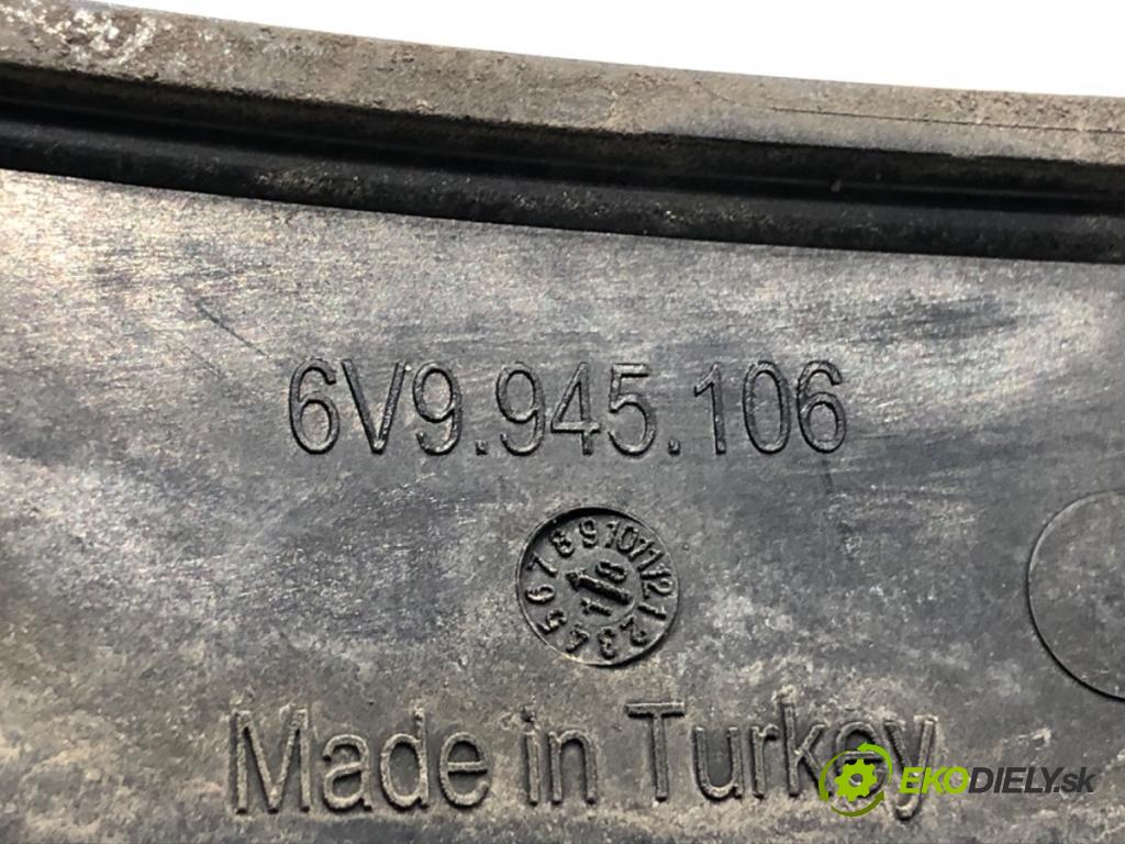 SKODA FABIA III liftback 2018 55 kW 1.0 999 reflexní nárazníka pravý zadní část 6V9945106