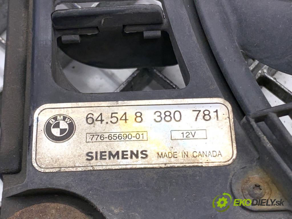 BMW E39 sedan 2000 110 kW 520 i 1990 ventilátor klimatizace 8384068 (Ventilátor chladiče klimatizace)