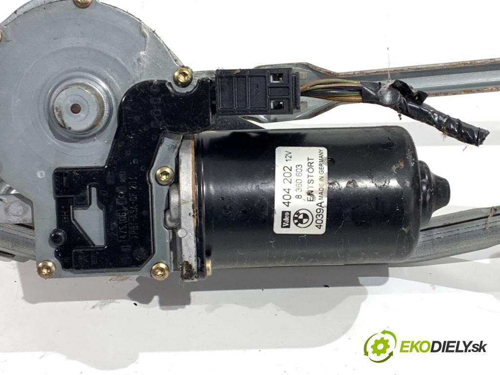 BMW E39 sedan 2000 110 kW 520 i 1990 mechanismus stěračů přední část 8360603 (Motorek stěračů přední)