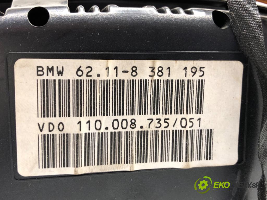 BMW E39 sedan 2000 110 kW 520 i 1990 Prístrojovka 8381195 (Prístrojová doska)