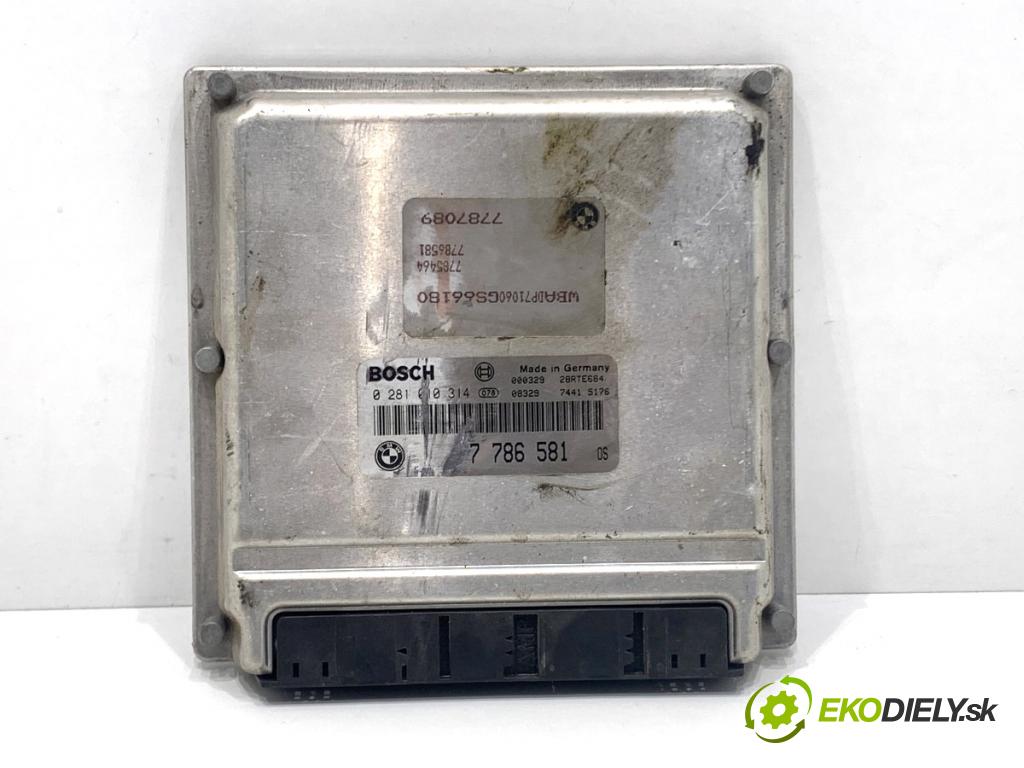BMW E39 sedan 2000 135 kW 530 d 2926 řídící jednotka motora 7786581 (Řídicí jednotka)