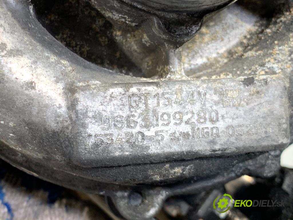 CITROEN C4 PICASSO I nadwozie wielkoprzestrzenne (MPV) 2007 82 kW 1.6 HDi 110 1560 Turbodúchadlo,turbo 9663199280 (Turbodúchadlo (kompletné))