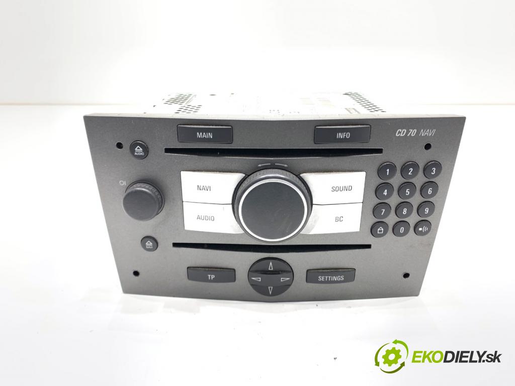 OPEL ZAFIRA B nadwozie wielkoprzestrzenne (MPV) 2006 103 kW 1.8 (M75) 1796 RADIO 13188465 (Audio zařízení)