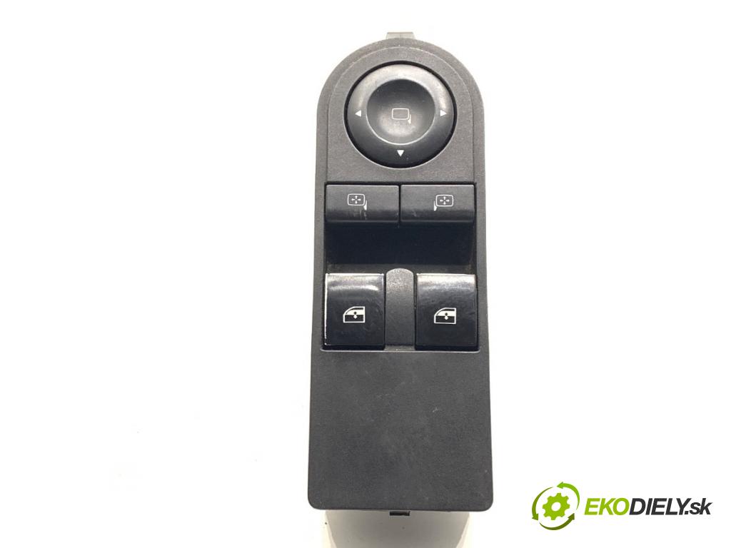 OPEL ZAFIRA B nadwozie wielkoprzestrzenne (MPV) 2006 103 kW 1.8 (M75) 1796 Prepínač okien 13209203 (Prepínacie páčky pod volantom)
