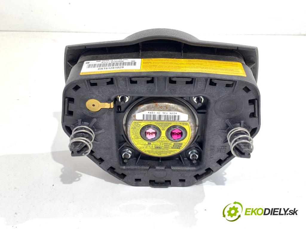 OPEL ZAFIRA B nadwozie wielkoprzestrzenne (MPV) 2006 103 kW 1.8 (M75) 1796 AirBag volantu 13111348 (Airbag)