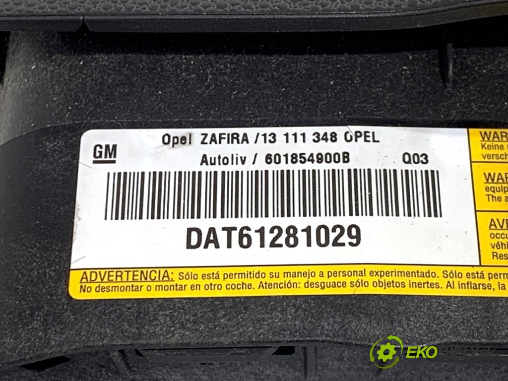 OPEL ZAFIRA B nadwozie wielkoprzestrzenne (MPV) 2006 103 kW 1.8 (M75) 1796 AirBag volantu 13111348 (Airbag)