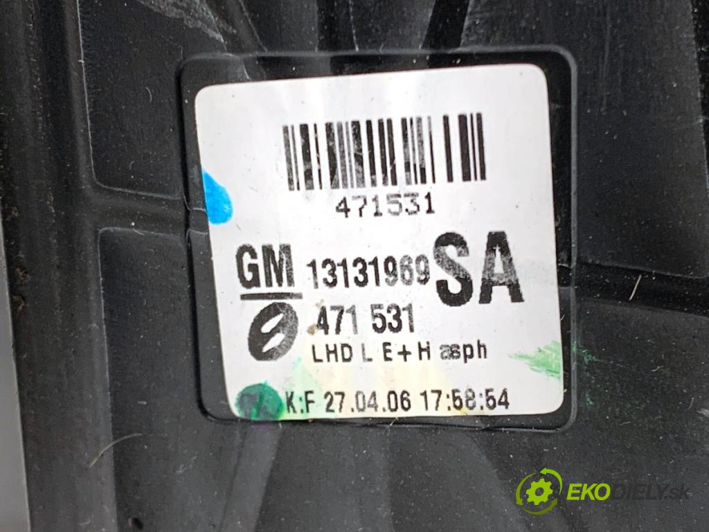 OPEL ZAFIRA B nadwozie wielkoprzestrzenne (MPV) 2006 103 kW 1.8 (M75) 1796 Spätné zrkadlo ľavy