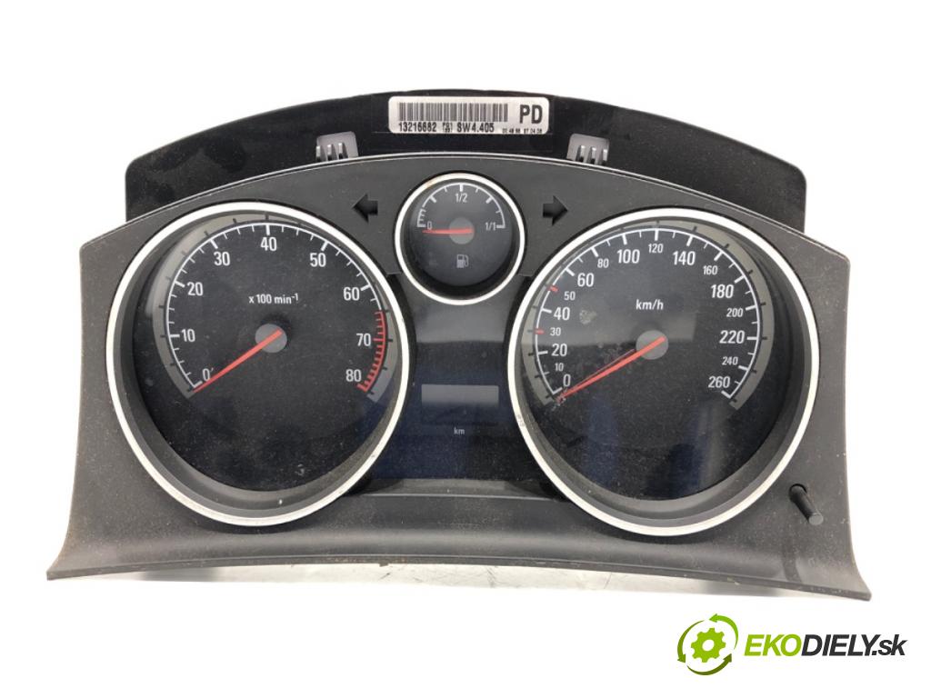 OPEL ZAFIRA B nadwozie wielkoprzestrzenne (MPV) 2006 103 kW 1.8 (M75) 1796 Prístrojovka 13216682 (Prístrojová doska)